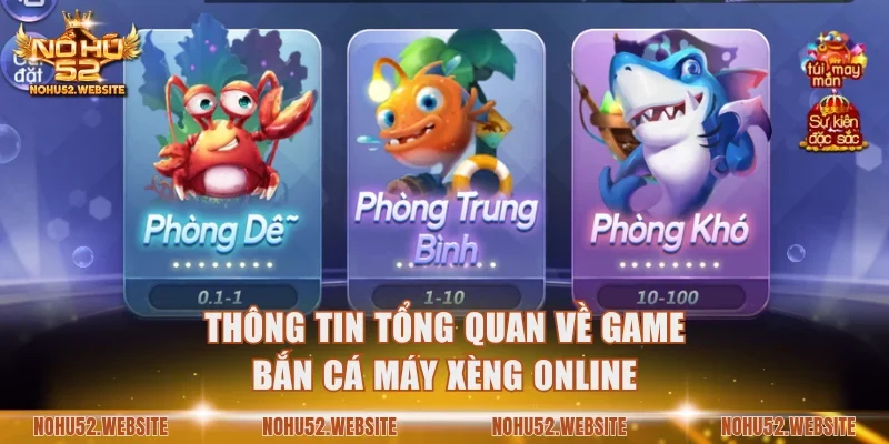 Giới thiệu thông tin về bắn cá máy xèng online NOHU52